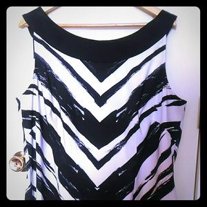 Black and White Dress